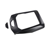 Panneau contrôle carbone Personnalisation de voiture, mise à niveau de l'intérieur du véhicule, couleur, housse de console centrale en fibre de carbone, performances durables Film carbone décoratif