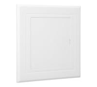 Panneau D’Accès PVC Blanc 15x15x2cm pour Mur et plafond | Cache L’Ouverture, Masque les Conduites D’Évacuation, Surface Lisse, Installation Simple, Adapté aux Zones Humides