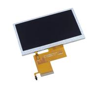 Panneau d ' affichage de remplacement résistant rayures, grands angles de vision pour les appareils de jeu PSP1000 avec guide d ' installation facile, écran LCD en verre