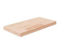 Panneau d étagère 40x20x2,5 cm Bois de chêne massif non traité Marron moyen G