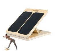 Panneau D’Inclinaison De Veau - Planche D’Étirement Mollets Antidérapante En Bois Robuste | Plateau D’Exercice Pour Jambes Chevilles Genoux Rééducation Fitness Maison Gym Étirement Profond