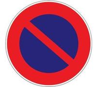 Panneau d’interdiction rond 300mm ''Stationnement interdit'' - NOVAP - 4060309 Rouge https://www.fnac.com/mp49869101/Panneau-d-interdiction-rond-300mm-Stationnement-interdit-NOVAP-4060309/w-4?oref=75d97ef1-a394-55b8-55a7-97dfb038e41b