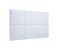 Panneau d'absorption acoustique, rembourrage insonorisant pour Isolation des basses Echo, 12 pouces x 12 pouces x 0.4 pouces, 6 pièces