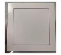 Panneau d'accès 1 pièces-porte d'accès en alliage d'aluminium Durable for salles de bains, plafonds et murs-avec dispositif de verrouillage magnétique(25x25cm)