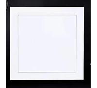 Panneau d'accès à charnière blanc Durable for cloisons sèches, dispositif de verrouillage magnétique, tailles personnalisables for utilisation au plafond et au mur, 1 pièce(20x35cm)