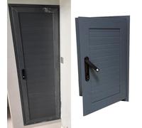 Panneau d'accès à charnière en métal avec cadre en aluminium, trappe verrouillable pour compteur sécurisé, électrique et boîtiers de fusibles