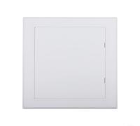 Panneau d'accès à charnière pour une inspection facile de la plomberie et des réseaux électriques derrière les murs (160 x 160 mm)