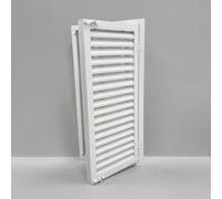 Panneau d'accès à persiennes 36×44/48 - Portes d'accès faciles à peindre, trappe d'inspection en aluminium pour cloisons sèches, porte de service de plomberie électrique système CVC(28x28in/71x71cm)