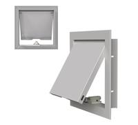 Panneau d'accès à pousser pour ouvrir, panneau d'accès en alliage d'aluminium, trappe d'inspection avec interrupteur magnétique, porte d'accès rectangulaire de rechange pour loft, porte trou