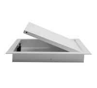 Panneau d'accès, alliage d'aluminium blanc, adapté aux plafonds suspendus | Panneau d'accès magnétique en alliage d'aluminium ; résistant à l'usure et durable; dispose(200x350mm)