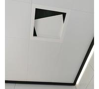 Panneau d'accès au plafond 300 x 300 mm - Porte d'inspection durable pour plomberie Installation facile - Trappe d'accès sécurisée pour câbles et tuyaux (500 x 500 mm)