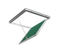 Panneau d'accès au Plafond carré, Petit Panneau d'accès Invisible en plaques de plâtre, Couvercle à Rabat d'ouverture à Peindre (550 x 550 mm)