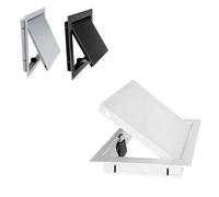 Panneau d'accès au plafond for cloisons sèches en métal, cadre en aluminium de 15-20-25 cm for la plomberie, l'électricité et l'entretien, panneau d'accès(Gray,50x50cm)