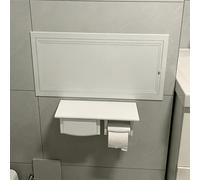 Panneau d'accès au plafond mural，porte d'accès au grenier trappe d'inspection carrée en métal encastrée，plaque de recouvrement de trou de plomberie, porte de service de douche(26x48in/66x122cm)