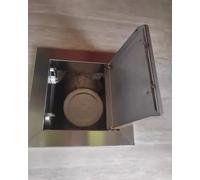 Panneau d'accès au sol pour plomberie et accès au réseau, trappe d'inspection en métal avec compatibilité avec sol, couvercle de trou mural pour installation de vanne de douche