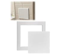 Panneau D'accès Auto-adhésif, Couvercle À Décoller Et Coller Sans Perçage for Murs, Tuyaux, Carreaux Cloisons Sèches-couvercle Polyvalent Peindre(Milk,18.5x24cm/7.3x9.4in)