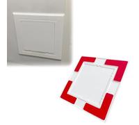 Panneau d'accès autocollant à décoller et à coller for murs et plafonds, trappe de visite avec couvercle amovible for travaux de plomberie et d'entretien(200x300mm)