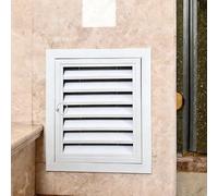 Panneau d'accès avec poignée annulaire，porte d'accès carrée affleurante，trappe d'inspection/de révision résistante à la rouille，cache-trou métallique pour câbles électriques(24x24in/61x61cm)