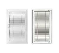 Panneau d'accès blanc à persiennes, porte révision 36×36 36×48pouces couvercle trappe d'inspection service d'électricité, d'eau et de gaz armoire couvercle boîte fusibles aluminium(28x48in/71x122cm)