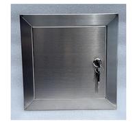 Panneau d'accès carré personnalisable de 10 à 80 cm, trappe d'inspection en acier durable pour plafonds, murs et sols, couverture électrique polyvalente (550 x 800 mm), installation et entretien