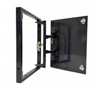 Panneau d'accès coupe-feu à fermeture automatique pour cloisons sèches, cache-trou mural avec loquet tactile et charnière invisible pour salle de bain, cuisine(56x66cm/22x26")