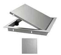 Panneau D'accès, Couvercle D'inspection, Porte D'inspection D'entretien | 25x25cm, 25x30cm, 25x35cm, Cadre en aluminium, Surface lisse, Facile à installer, Pour tuyaux/câbles(Gray,20x25cm)