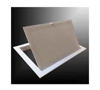 Panneau d'accès de 12,7 à 61 cm for cloisons sèches, porte service murs/plafonds avec poignée, boîte d'accès for trappe d'entretien, panneau d'accès au grenier(21x22in/53x56cm)