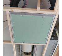 Panneau d'accès de plomberie 600 mm pour plafond/plaque de plâtre dissimulée, trappe d'inspection, trappe de service, couvercle d'arbre de service, solution d'entretien facile d'accès, conception