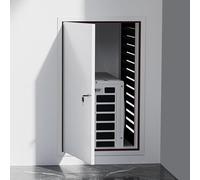 Panneau d'accès de plomberie avec serrure et clé pour une inspection sécurisée des conduits CVC