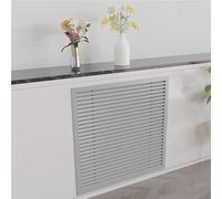 Panneau d'accès de ventilation noir/gris/grille à persiennes, 10/12/20/24/30/36 pouces, bouches d'aération/radiateurs muraux dissimulés, panneaux persiennes ventilation(Gray,18x 20 in)