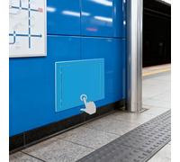 Panneau d'accès d'inspection moderne, porte de révision décorative pour appartement, bureau, salle de bain et cuisine