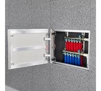Panneau D'accès Dissimulé Pour Salle De Bain, Porte D'accès Encastrée Avec Charnières En Alliage, Cache-trappe D'inspection En Acier Inoxydable(300x600mm(11.8x23.6in))