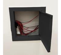 Panneau d'accès électrique pour cloison sèche, Porte d'accès au Grenier à Verrouillage par Pression, Montage au Plafond ou au Mur, Trappe d'inspection de plomberie en métal galvanisé avec VI