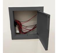 Panneau d'accès électrique pour cloison sèche, Porte d'accès au Grenier à Verrouillage par Pression, Montage au Plafond ou au Mur, Trappe d'inspection de plomberie en métal galvanisé avec VI