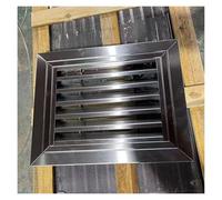 Panneau d'accès en acier inoxydable avec filtre - Couvercle d'aération dissimulé pour grenier - Porte d'inspection amovible pour intérieur/extérieur (20x36in / 51 x 91 cm) - Facile à nettoyer et