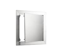 Panneau d'accès en acier inoxydable - Porte d'accès de cuisine extérieure de 33,5 x 33,5 cm pour barbecue - Durable, résistant aux intempéries, parfait pour la plomberie de cloison sèche et l'accès