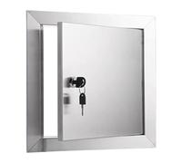 Panneau d'accès en acier inoxydable, Porte d'accès en acier inoxydable avec clés de plusieurs tailles for plomberie murale électrique(50x70cm/20x28in)