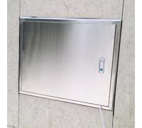 Panneau d'accès en Acier Inoxydable pour câblage électrique, Porte d'accès au Grenier pour Vide sanitaire extérieur, Grande Plaque de Protection pour plomberie, Plaque Murale mécanique verrouillable