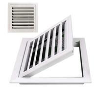 Panneau d'accès en alliage d'aluminium durable for la maintenance et l'inspection - Taille personnalisable avec dispositif de commutation caché(White,21.7x29.5in)