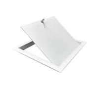 Panneau d'accès en alliage d'aluminium｜Trappe d'inspection à peindre pour mur et plafond｜Couvercle de boîte à fusibles de porte d'accès，dissimule les fils et les tuyaux(20x20in/51x51cm)