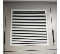 Panneau d'accès en aluminium 61 x 71,1 cm - Porte de ventilation encastrée pour mur et plafond, trappe d'inspection de grenier, accès facile avec écran, design durable et léger