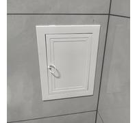 Panneau d'accès en aluminium avec poignée, porte cachée pour cloison sèche, plafond et service électrique, solution d'installation facile