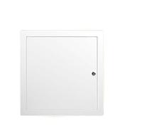 Panneau d'accès en aluminium avec serrure, porte étanche à montage encastré for la maison/le bureau-appareil Durable et sans couture(508x610mm)