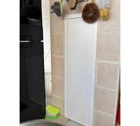 Panneau d'accès en aluminium de 30 x 55 cm - Couvercle de trappe d'inspection pour réparation de cloisons sèches et de plomberie - Arbre de service blanc personnalisé pour un accès et un entretien