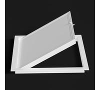 Panneau d'accès en aluminium durable, housse de rechange pour plafond et mur, idéal pour l'inspection et l'entretien de la trappe de grenier