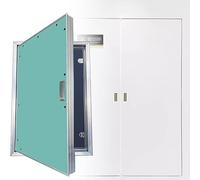 Panneau d'accès en aluminium durable pour maison, hôtel et centre commercial, plaque murale décorative pour porte d'inspection et panneau électrique, 61 x 61 cm, facile à peindre