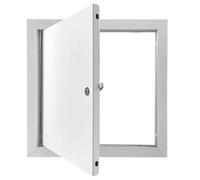 Panneau d'accès en aluminium, Panneau d'accès en aluminium avec serrure for portes d'inspection de plomberie et de chauffage - Plusieurs dimensions(12x12in (30x30cm))