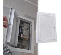 Panneau d'accès en aluminium pour cloison sèche, porte de piège d'accès au grenier, couvercle d'inspection pour plomberie, trappe de service, durable et facile à installer, 1 paquet