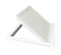 Panneau d'accès en aluminium pour cloisons sèches - Trappe d'inspection encastrée - Plaque de couverture de plomberie électrique - Porte de vide sanitaire en métal pour grenier(32x40in/81x102cm)