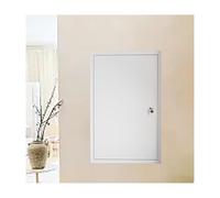 Panneau d'accès en aluminium pour plomberie et électricité - Porte encastrée verrouillable pour arbres de service au mur et au plafond